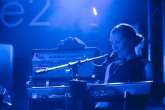 Danielle Wadey of The Wedding Present at The Edge of the Sea mini festival at Concorde2, Brighton - 25 Aug 2013